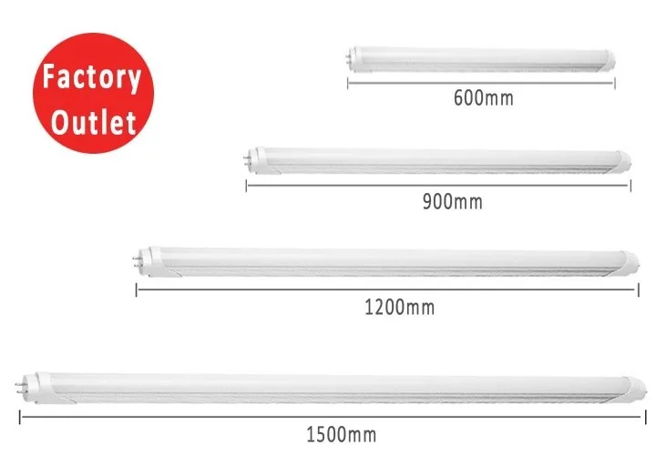 T8 led fluorescent lamp led lighting 4ft T8 tube cool white 7500K