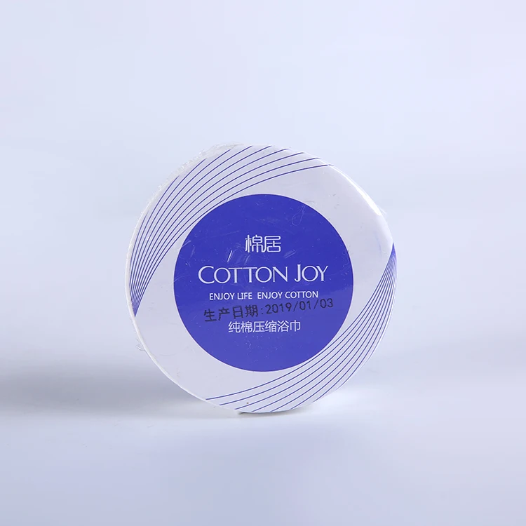 
High grade soft cotton towels disposable biodegradable compressed bath towel 