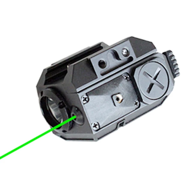 

Universal green laser sight and tactical light for self defence