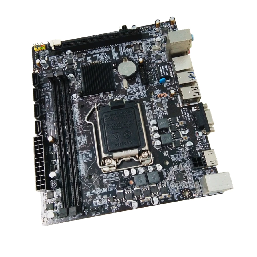 

New Brand Intel lga 1151 socket Support both DDR4 DDR3 H110 motherboard