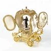 Faberge Egg Carving Luxury Jewelry Box with Music