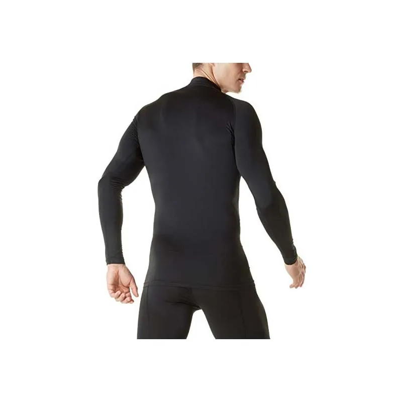 Men's Thermal Compression Baselayer Mock Long Sleeve Shirt Buy Men