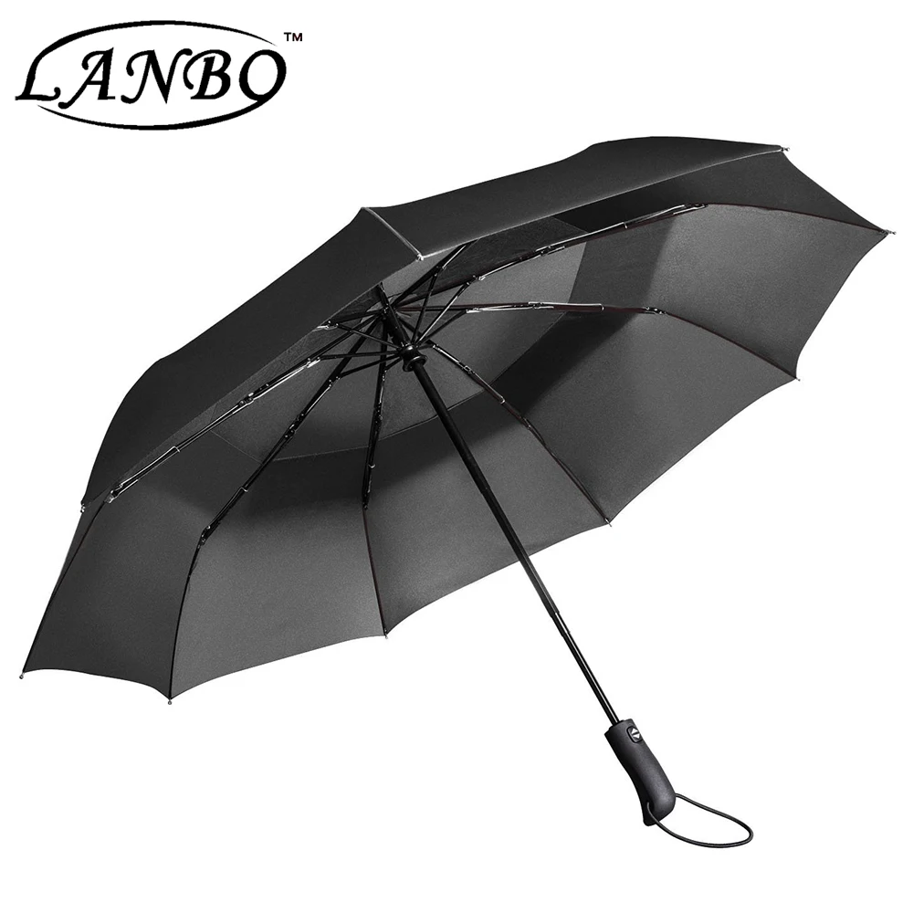 Full Automatic Folding Umbrella Auto Open And Close Umbrella - Buy Automatic  Folding Umbrella,Three-folding Umbrella,Windproof Travel Umbrella Product  on Alibaba.com