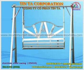 Stainless Steel Swings Buy Stainless Steel Garden Swing Stainless Steel Garden Swing Outdoor Swing Product On Alibaba Com