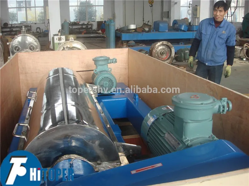 decanter centrifuge for clean and re-refining dirty motor oil