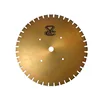 Copper or sliver weld strip cobalt segment brazed diamond circular saw blade for concrete asphalt cobbltstone road and wall