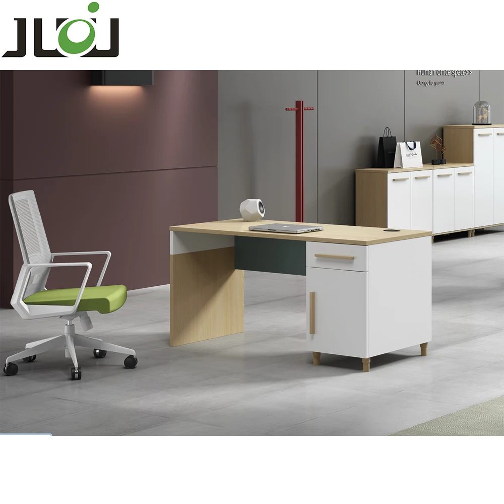 Modern Office Desk Oak Single Desk Office Table Cheap Computer Desk For