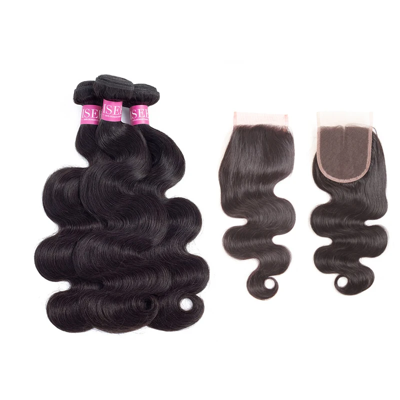 

Unprocessed Wholesale Best 10A Brazilian Double Drawn Real Mink Raw Virgin Hair Bundles With Closure