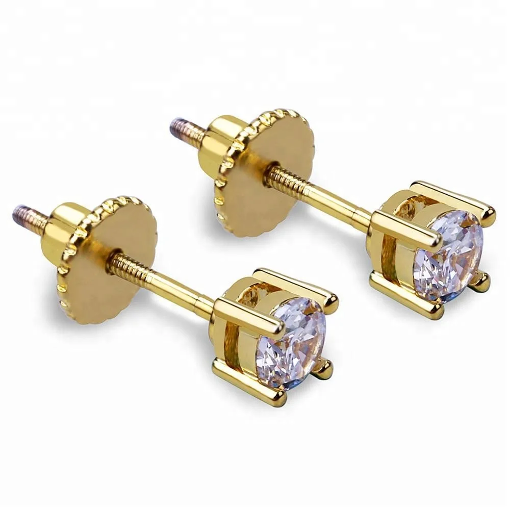 

Hot Sale Gold Plated Micro Inlaid Zircon Earring Thread Jewelry Earrings