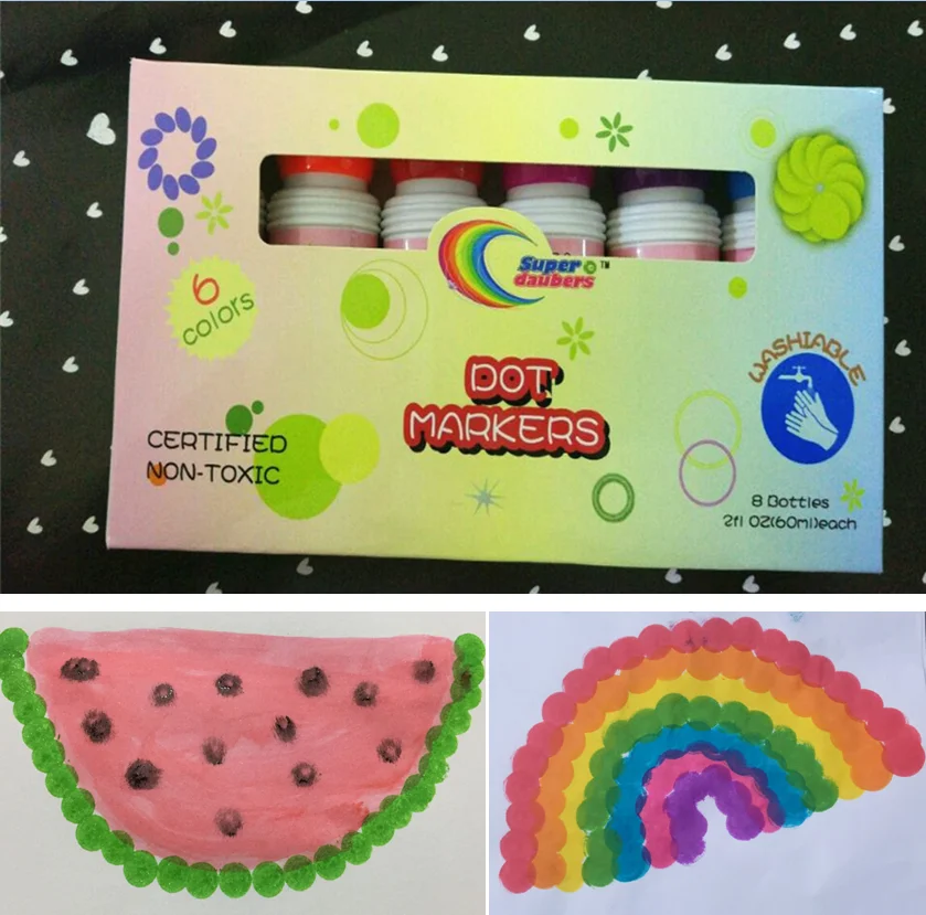 Hot dot marker ,bingo dauber,Colorful factory non-toxic bingo dabber CH-2806