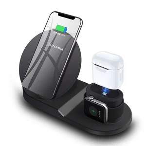 10W Qi Wireless Charger Dock Apple Watch iPhone & AirPods