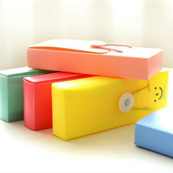 small plastic pencil case