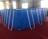 rectangular galvanized pipe frame swimming water pool