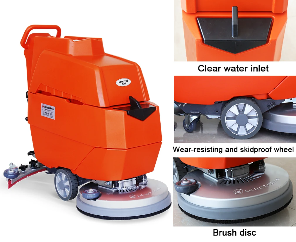 Hand Push Floor Washer And Scrubber Floor Cleaning Machine Buy