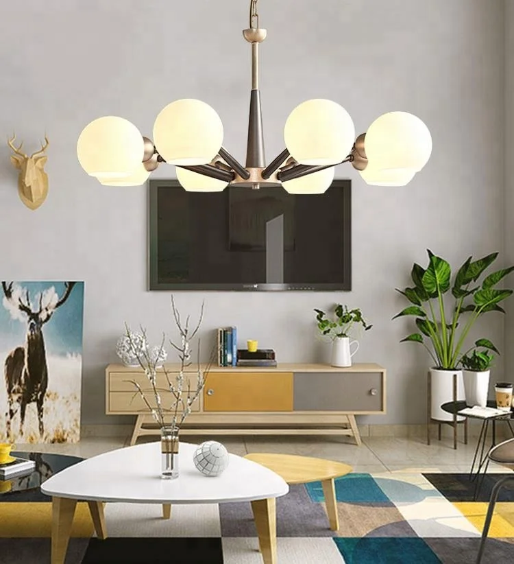 
Modern Ceilling Lamp Multiple Bulbs Living Room 