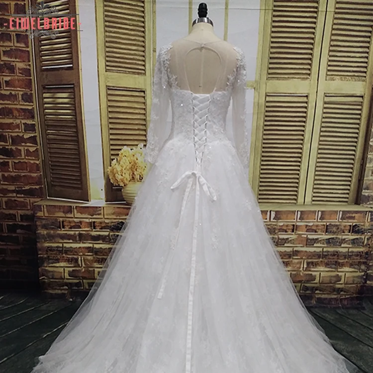 2018 China Custom Made Fancy Wedding Party Dresses