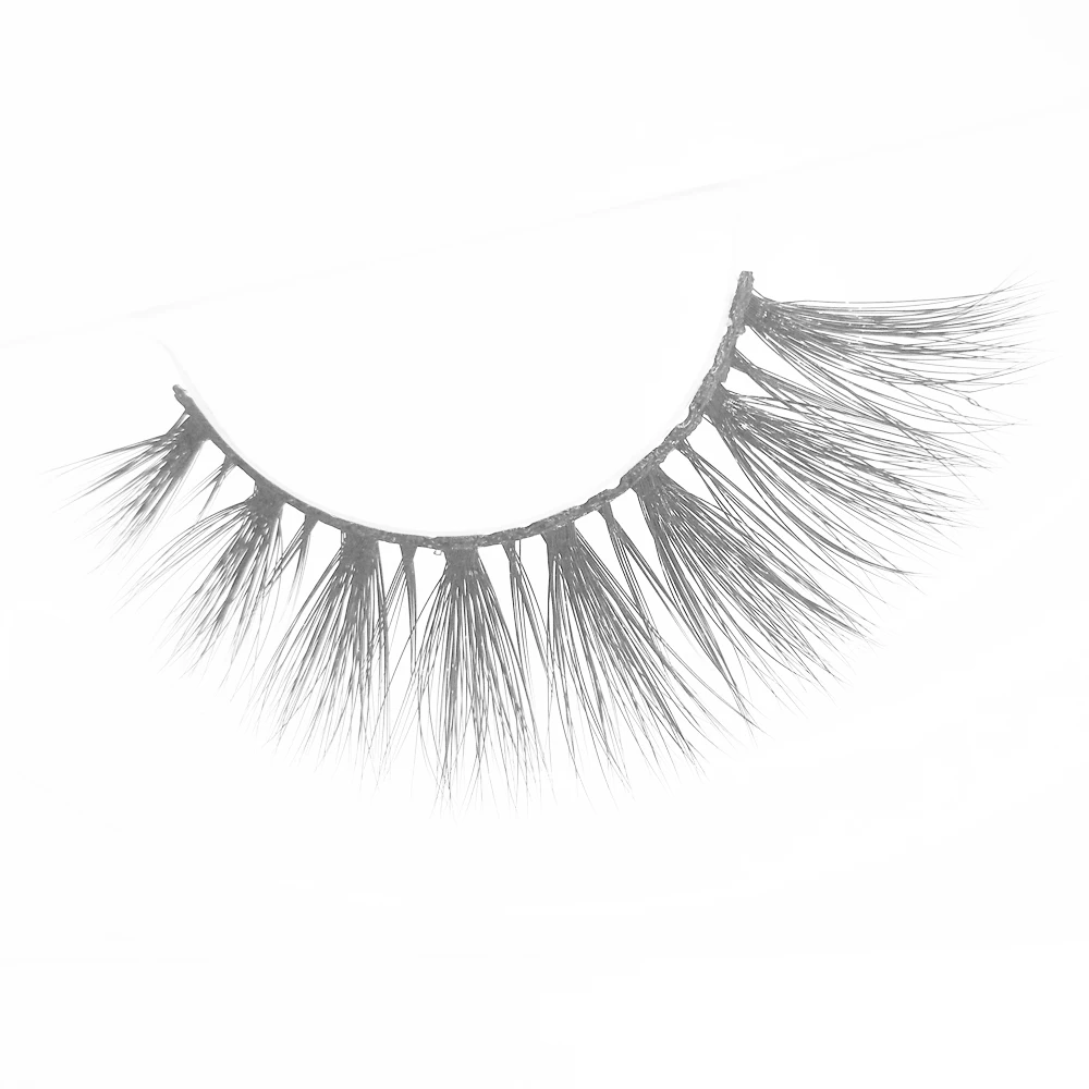 

private label premium 3d silk strip eye lashes