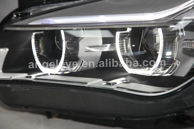 For BMW X1 E84 LED Strip Angel Eyes Head Light 2009-2014 year LF