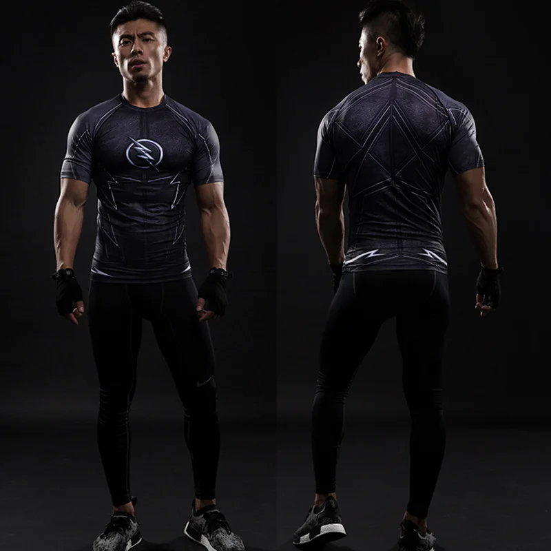The Flash Hunter Zoom T-shirts Black Long Sleeve Men Raglan Cosplay Sale