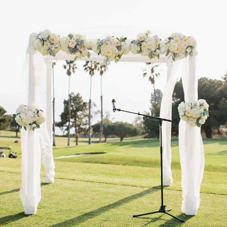 China Wholesale Pipe And Drape Square Wedding Cake Stands Cheap