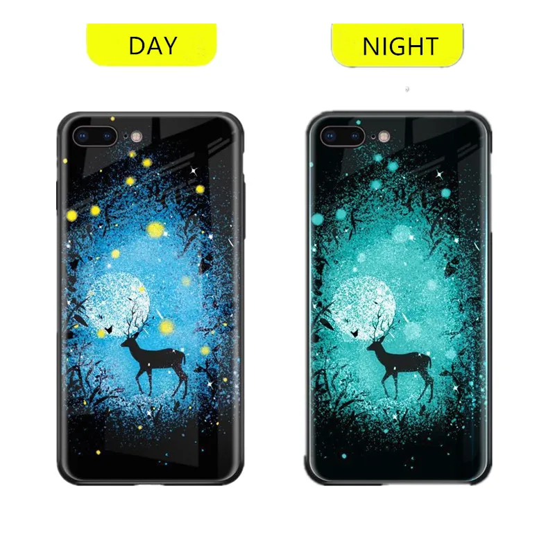 Top selling products mobile phone case for iphone 7 plus case luminous phone case for Apple iphone xs max
