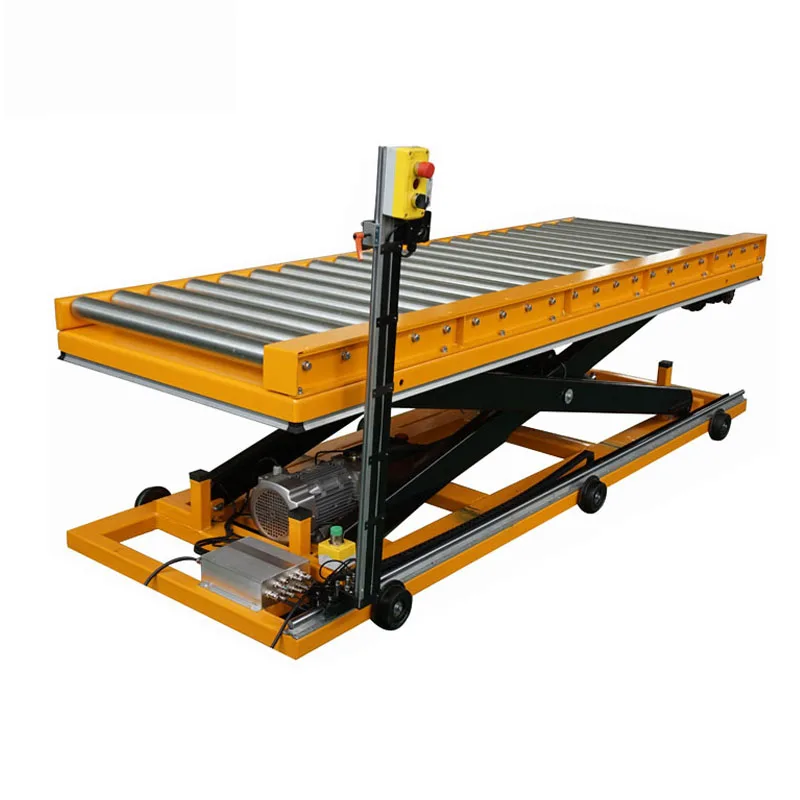 Stationary Type 2000kg Roller Conveyor Scissor Lift Table Buy Roller Conveyor Scissor Lift