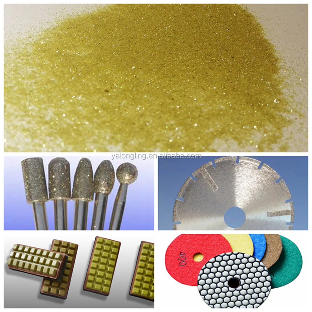 100/120 700/800 Green Color Synthetic Diamond Powder Artificial