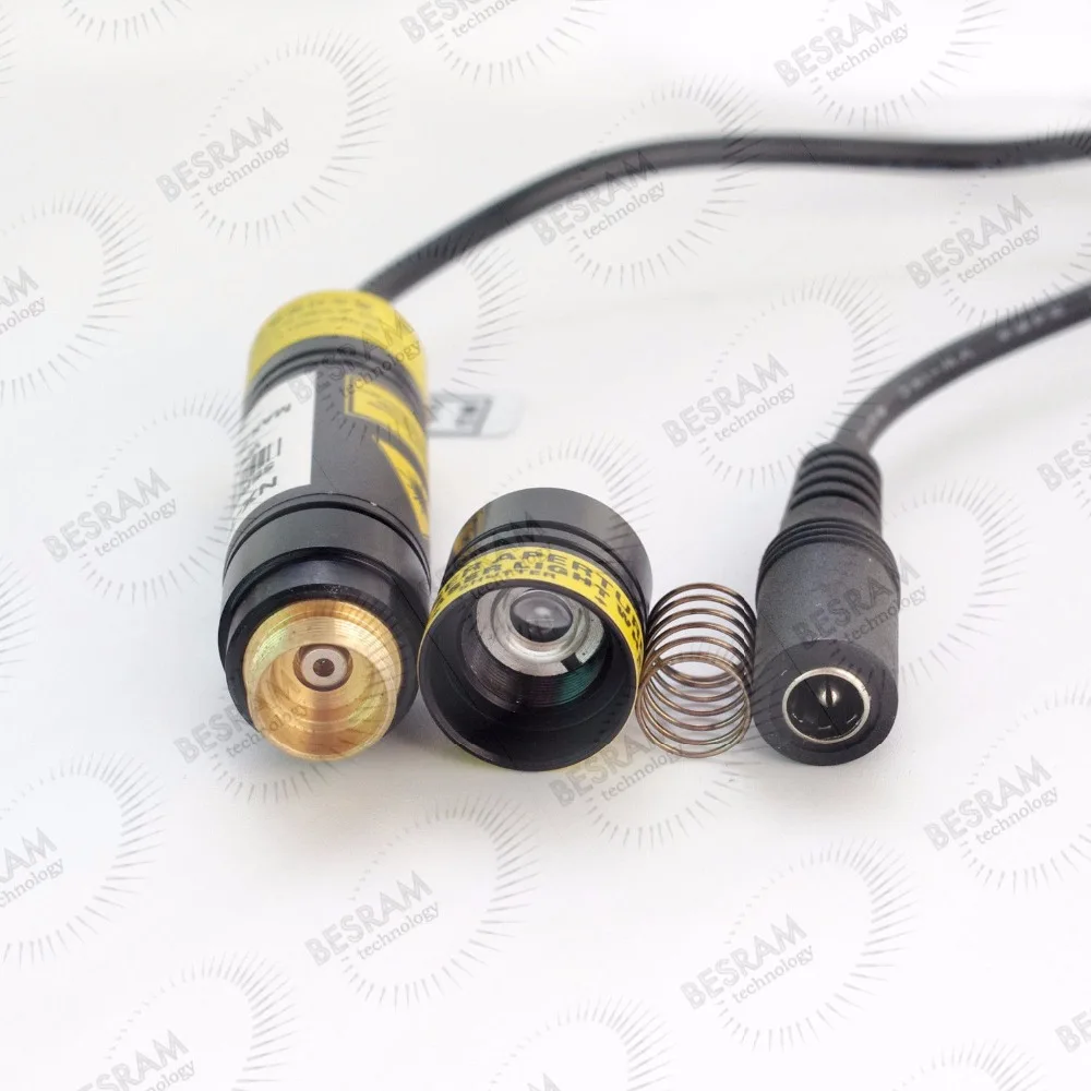 
16*68mm Focusable 650nm 660nm 200mW Red Laser Diode Module Lazer Dot 