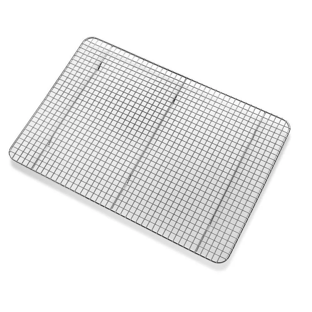 Stainless Steel Cookie Sheet Cooling Rack Set Baking Tray Bakeware