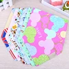 Infants & Toddlers Crazy Birds Red Yellow Organic Triangle Soft Knitted Baby Bibs