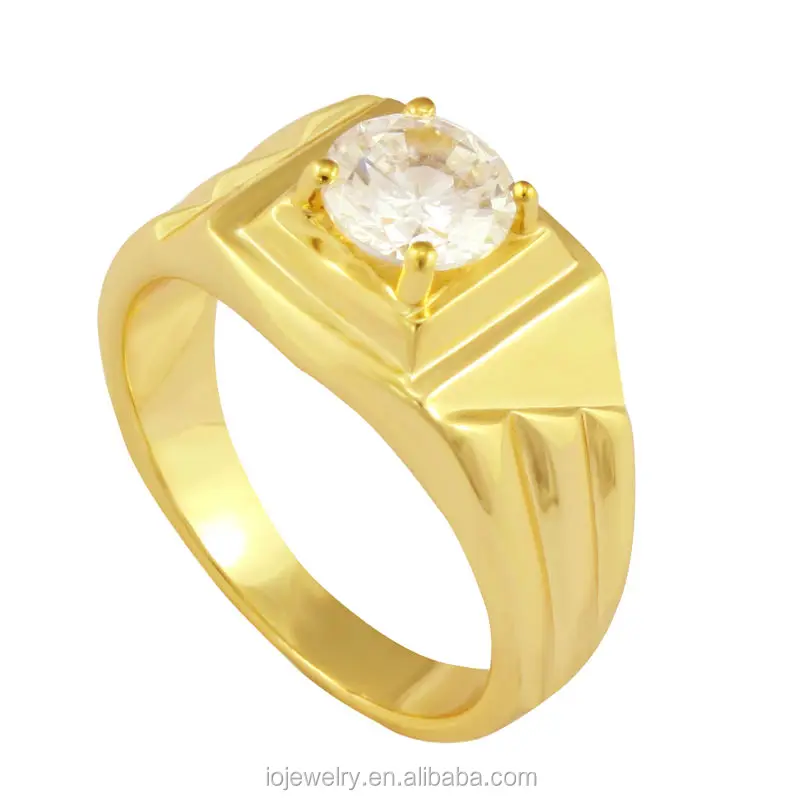 Wholesale 18k Gold Plated Costume Ring For Man Buy Ring For Man