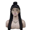 Mytext Fashion lace front 100% long human straight hair wig different colors