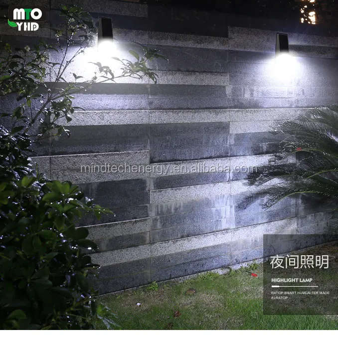 Lighting decoration solar panel lightfront door for apartment