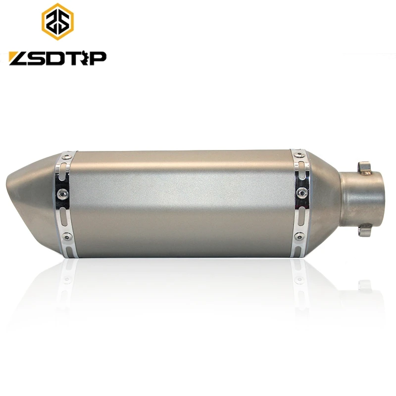 

HOT SELLING ZSDTRP Universal 38/51 mm Motorcycle Exhaust Modify Motocross Exhaust Muffler For Dirt Bike