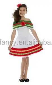 Cheap Kids Fancy Dress Mexican Style Clothing Costume Qbc-6770 - Buy Costume,Mexican Clothing ...