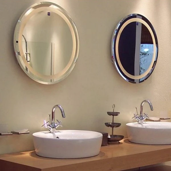 Hotel Bathroom T5 Round Led Backlit Mirror Hotel Bathroom T5 Round Led Backlit Mirror Product On Alibaba