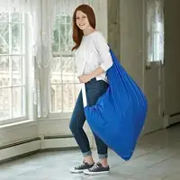 

laundry bag with strap design for heavy duty use-college house storage