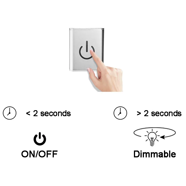 Cabinet Lights Controller Item Type Mini 12V 24V LED Touch Dimmer