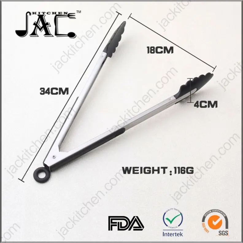 Durable Stainless Steel Fish Tongs