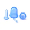 Hot selling FDA grade silicone Cellulite Massage Roller with Anti Cellulite Cupping Set