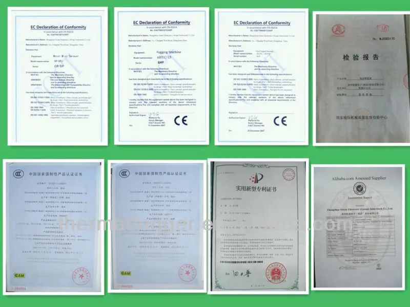 Certificates