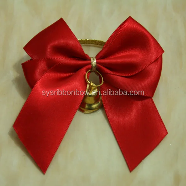 Holidays packing bows wrapping ribbon bow with elastic band gift ribbon bows