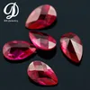 Synthetic 5# red ruby gemstone for rings making