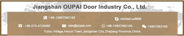 Chinese Cheap Price Waterproof Kitchen Pvc Sliding French Glass Barn Wood Door For Toilet Bathrooms