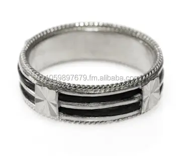 Two Row Sunrays Elephant Hair Ring