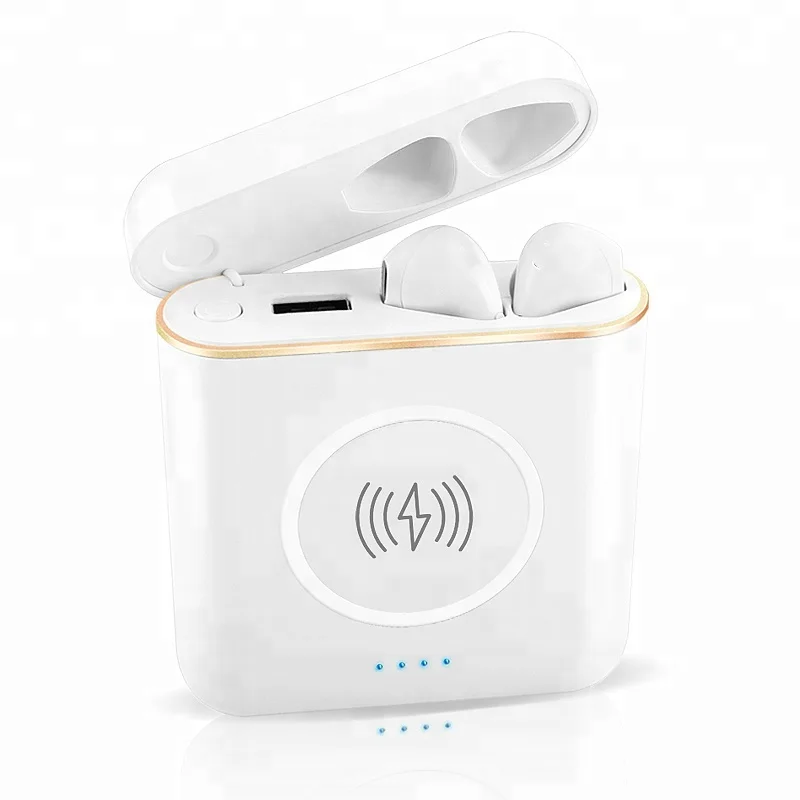 

3 in 1 Multifunction TWS Bluetooth Wireless Earbuds Earphone with Wireless charging Power Bank