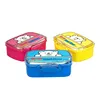 with tableware transparent plastic kids lunch box