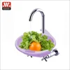 Chinese Manufacturer Directly Sale unique plastic sink colander with hanging hook for fruit strainer