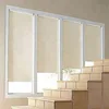 Ready made Motorized blackout sunscreen fabric interior/indoor roller blinds with blind engine