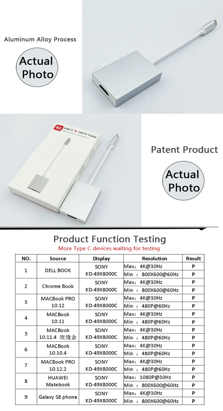 USB-C Type C USB 3.1 adapter